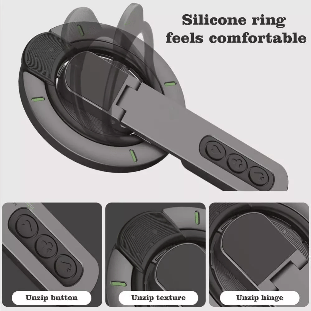 Double-Sided Magnetic Suction Decompression Ring Mobile Phone Bracket