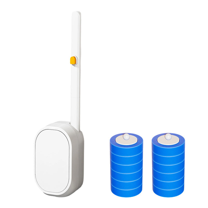 Disposable Toilet Brush with Replaceable Head