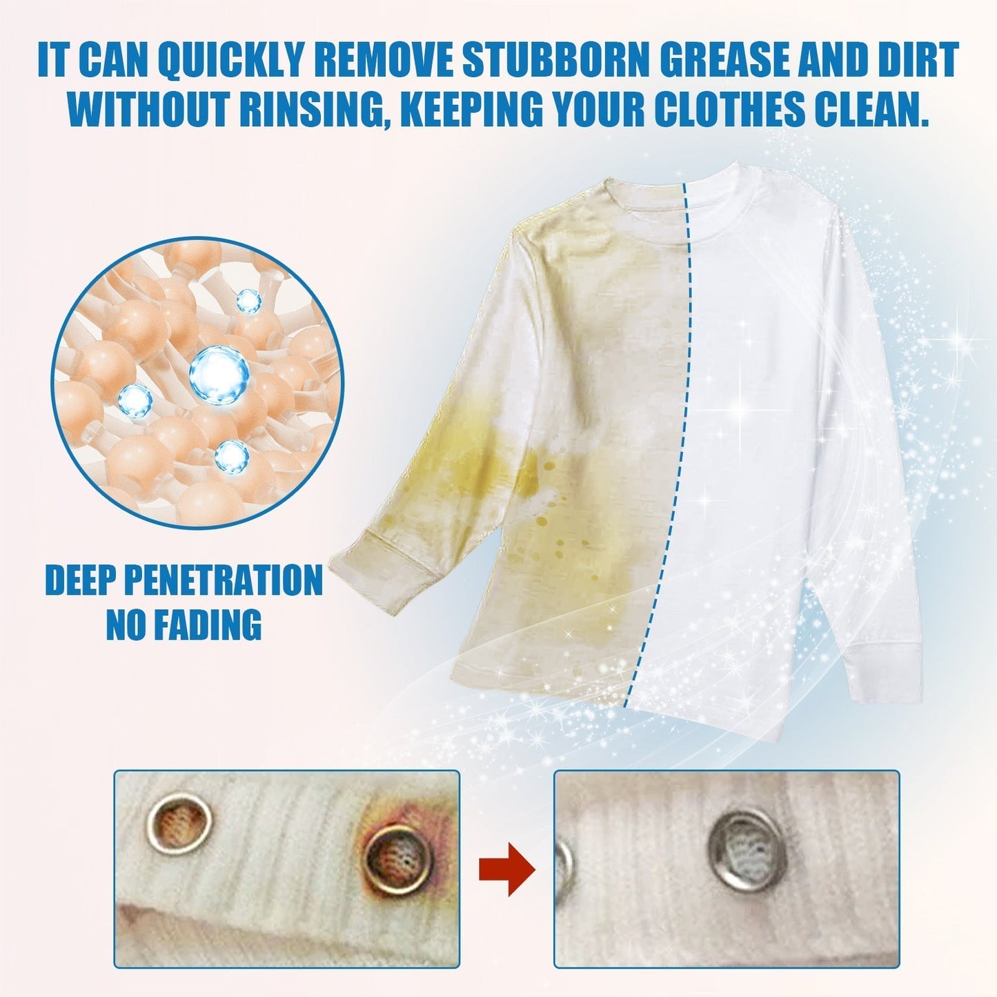 🔥Powerful Laundry Stain Remover Spray
