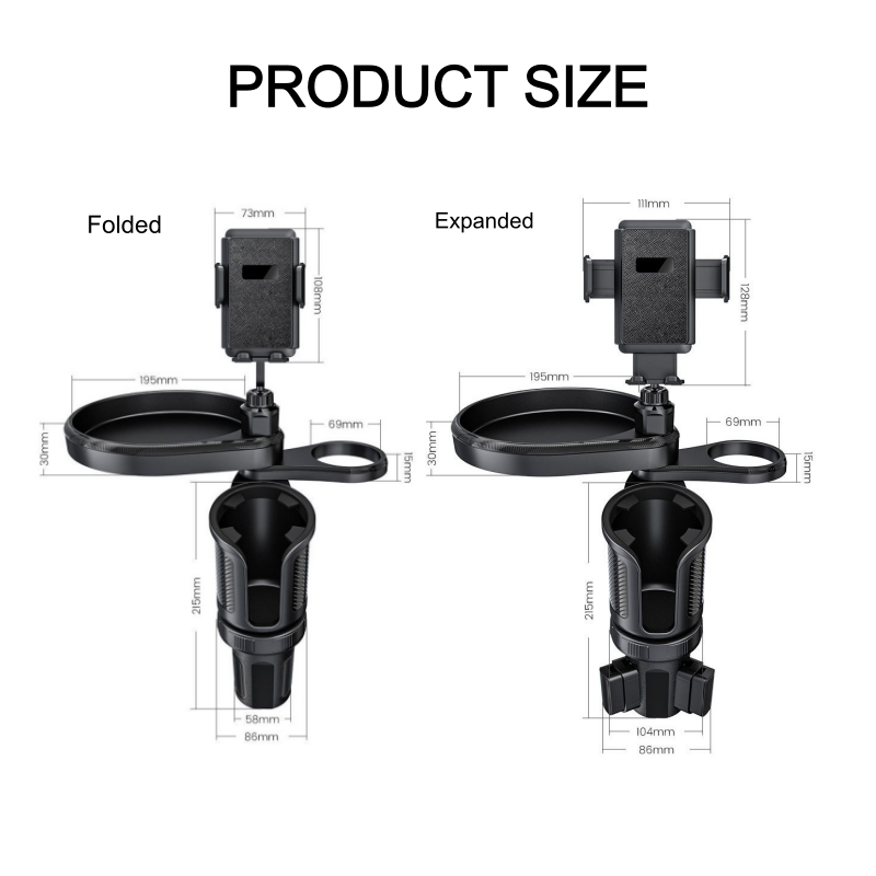 4-in-1 Rotatable Cup Holder Expander for Cars🔥FREE SHIPPING🔥